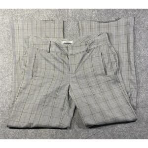 G.H Bass & Co Pants Womens Size 10 Black White Plaid Dress Pants Career